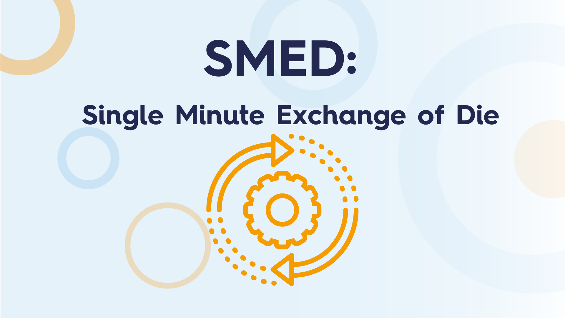 smed(Single Minute Exchange of Die) là gì?