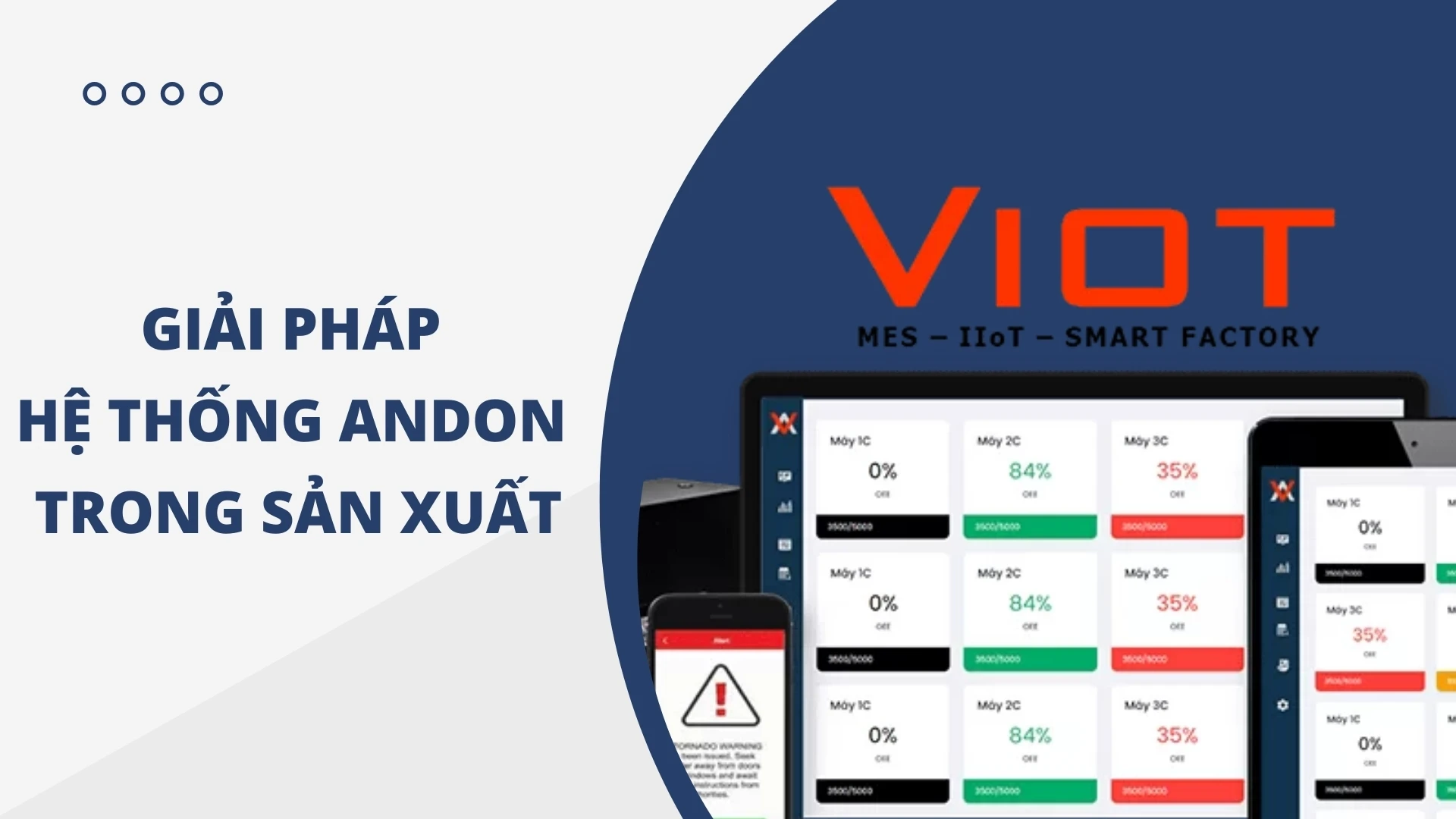 Giải pháp hệ thống Andon của IoT Việt